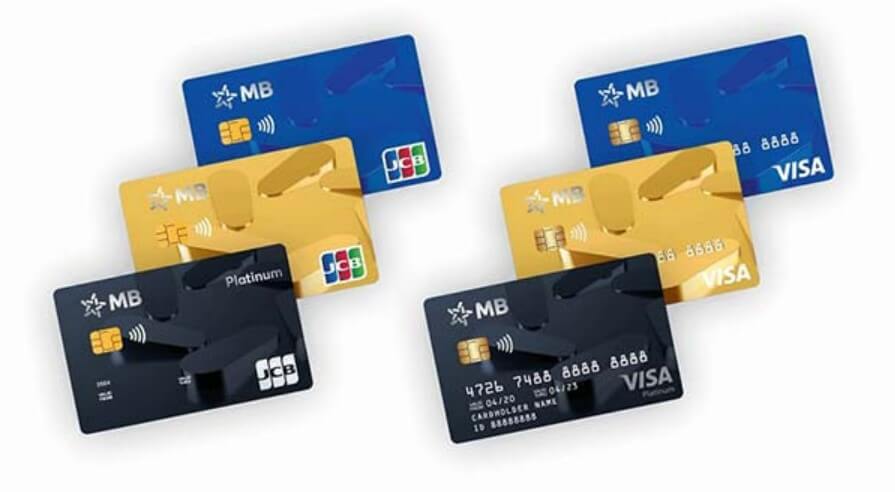 Các hạng thẻ MBBank đang cung cấp